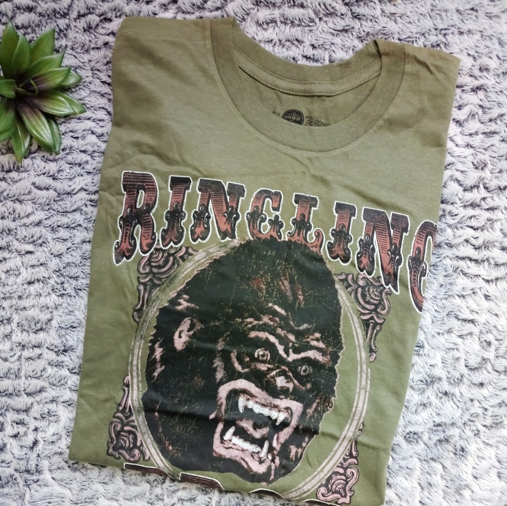 New Mens Ringling Bros Short Sleeve TShirt Size L